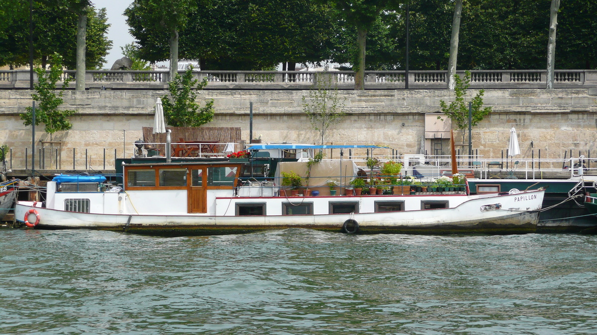 Photo France Paris Péniches Parisiennes 2007-06 34