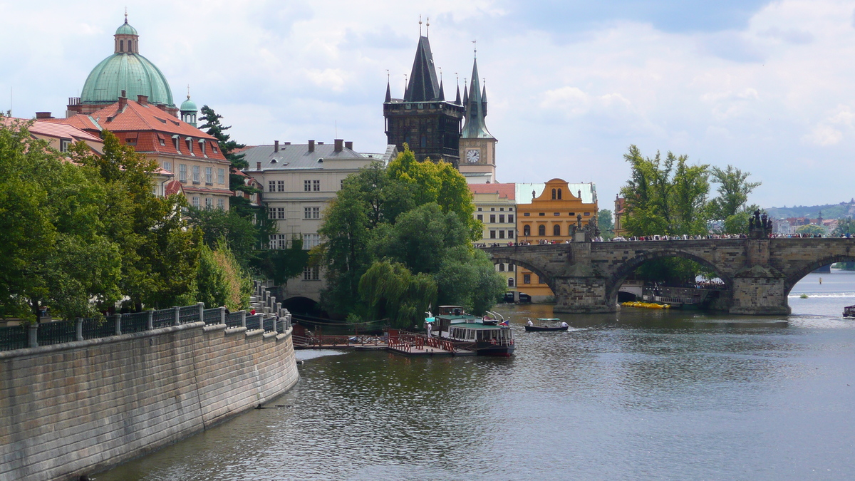 Photo République Tchèque Prague Rivière Vltava 2007-07 16