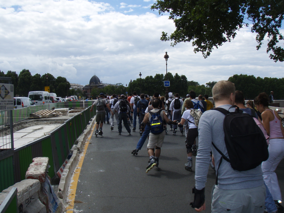 Photo France Paris Randonnée Roller et Coquillages 2007-07 126