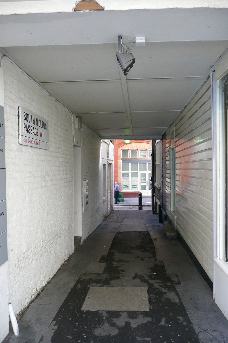 Photo Royaume-Uni Londres Rue South Molton 2007-09 26