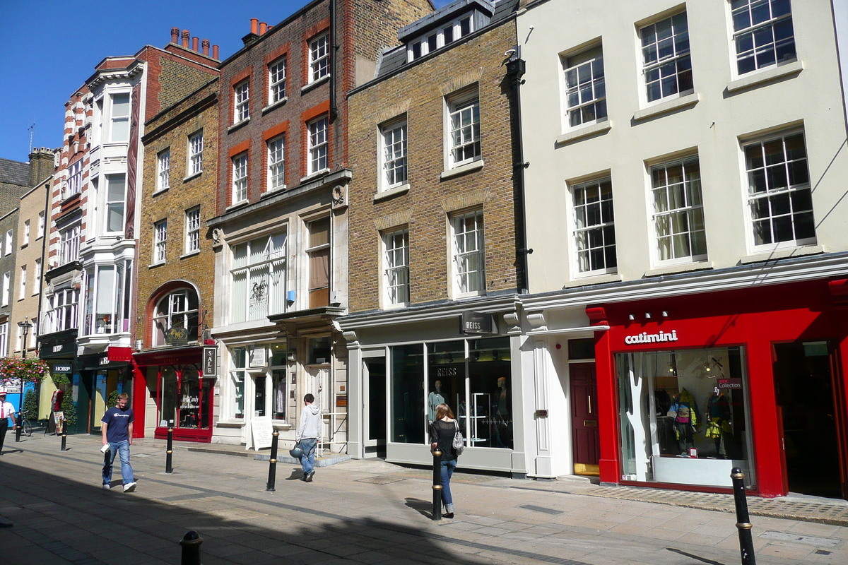 Photo Royaume-Uni Londres Rue South Molton 2007-09 14