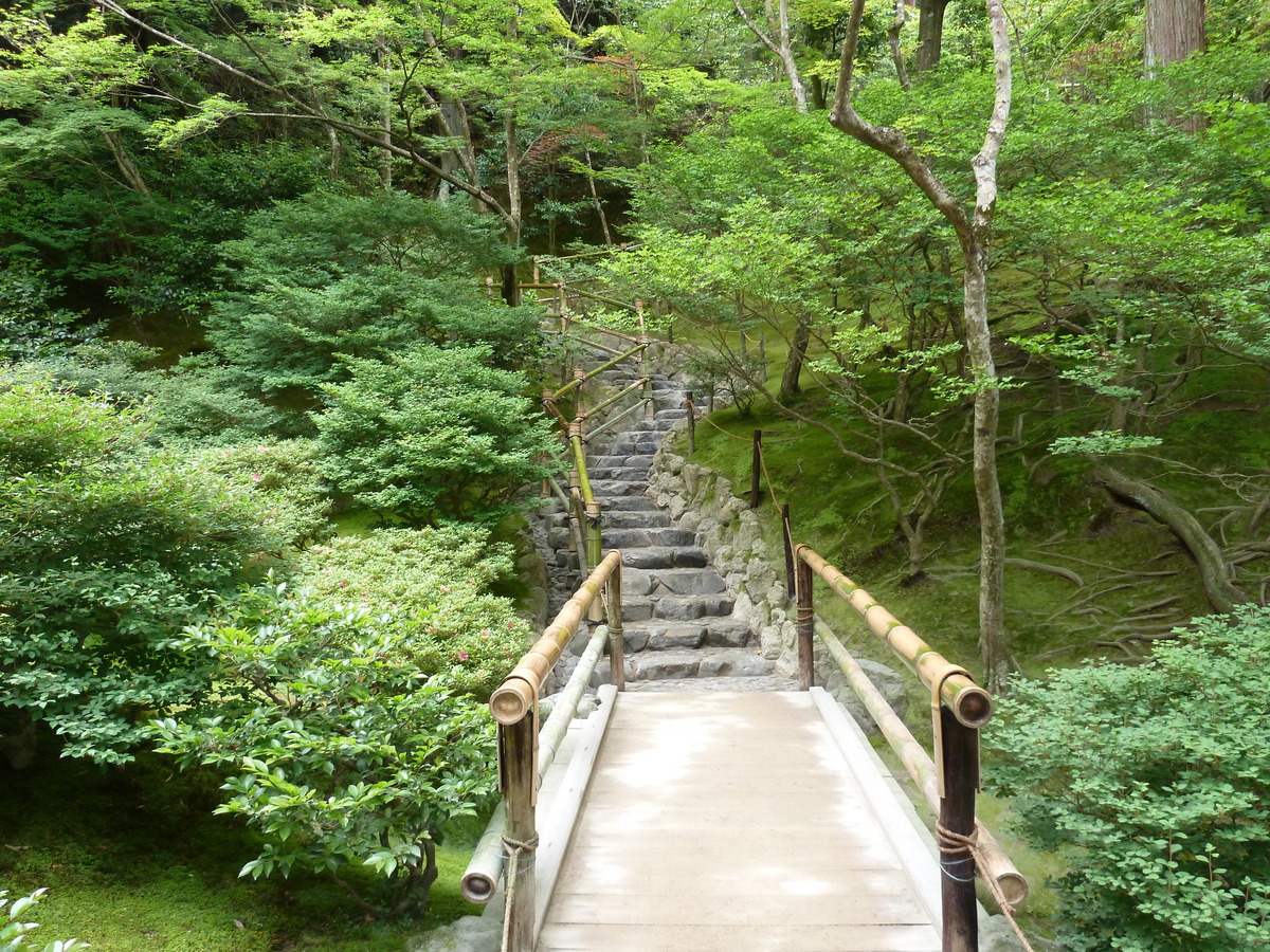 Photo Japon Kyoto Temple Ginkaku-ji (Pavillon d'argent) 2010-06 14