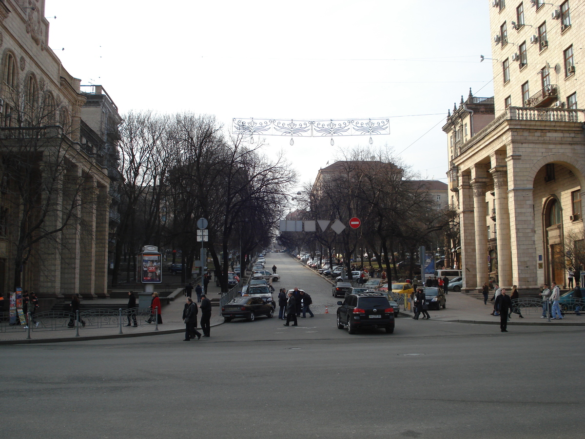 Photo Ukraine Kiev Rue Kreschatyk 2007-03 16