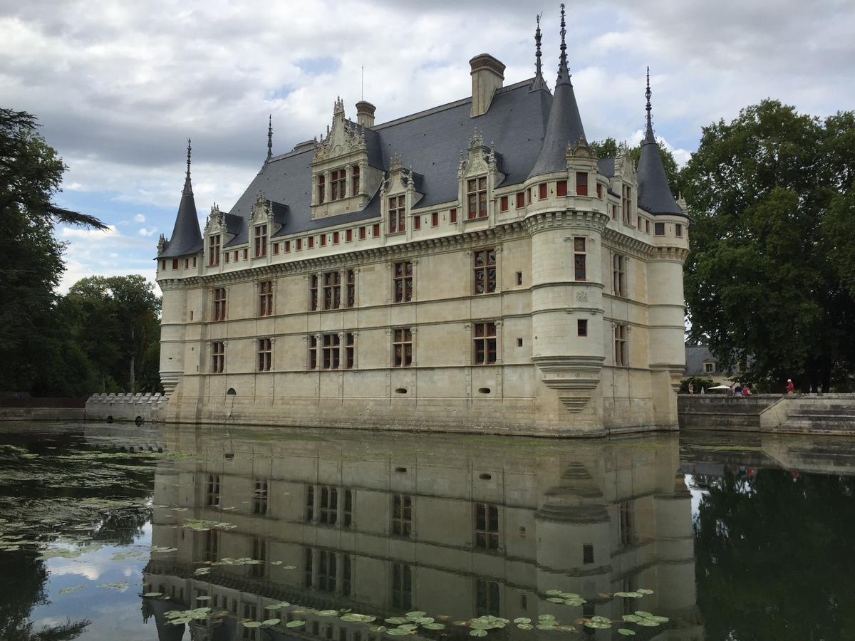 Photo France Château d'Azay-le-Rideau 2017-08 22