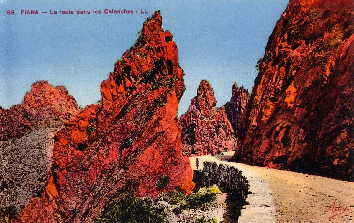 Photo France Corse Cartes postales anciennes 1900-01 85