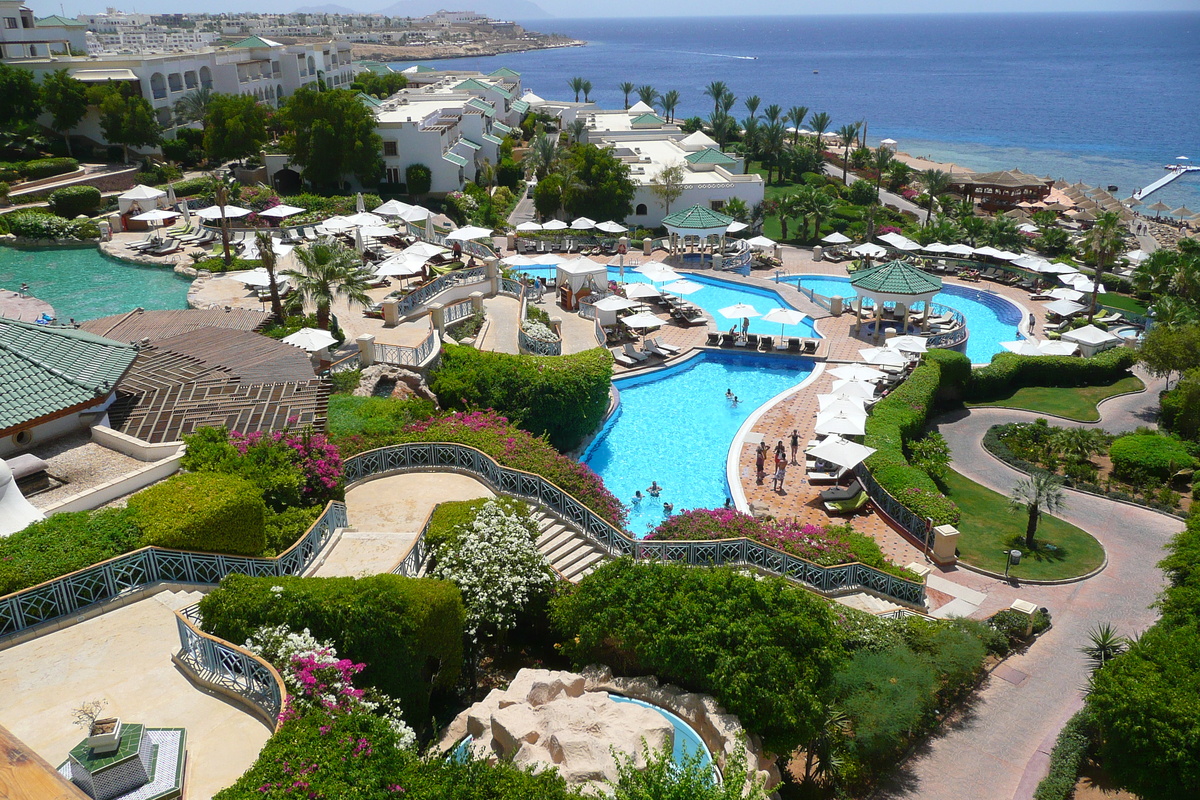 Photo Égypte Sharm el Sheikh Hôtel Hyatt Piscine Hyatt Sharm el Sheikh 2008-06 26