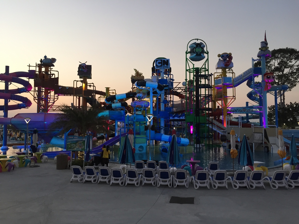 Photo Thaïlande Pattaya Parc aquatique Cartoon Network Amazone 2014-12 110