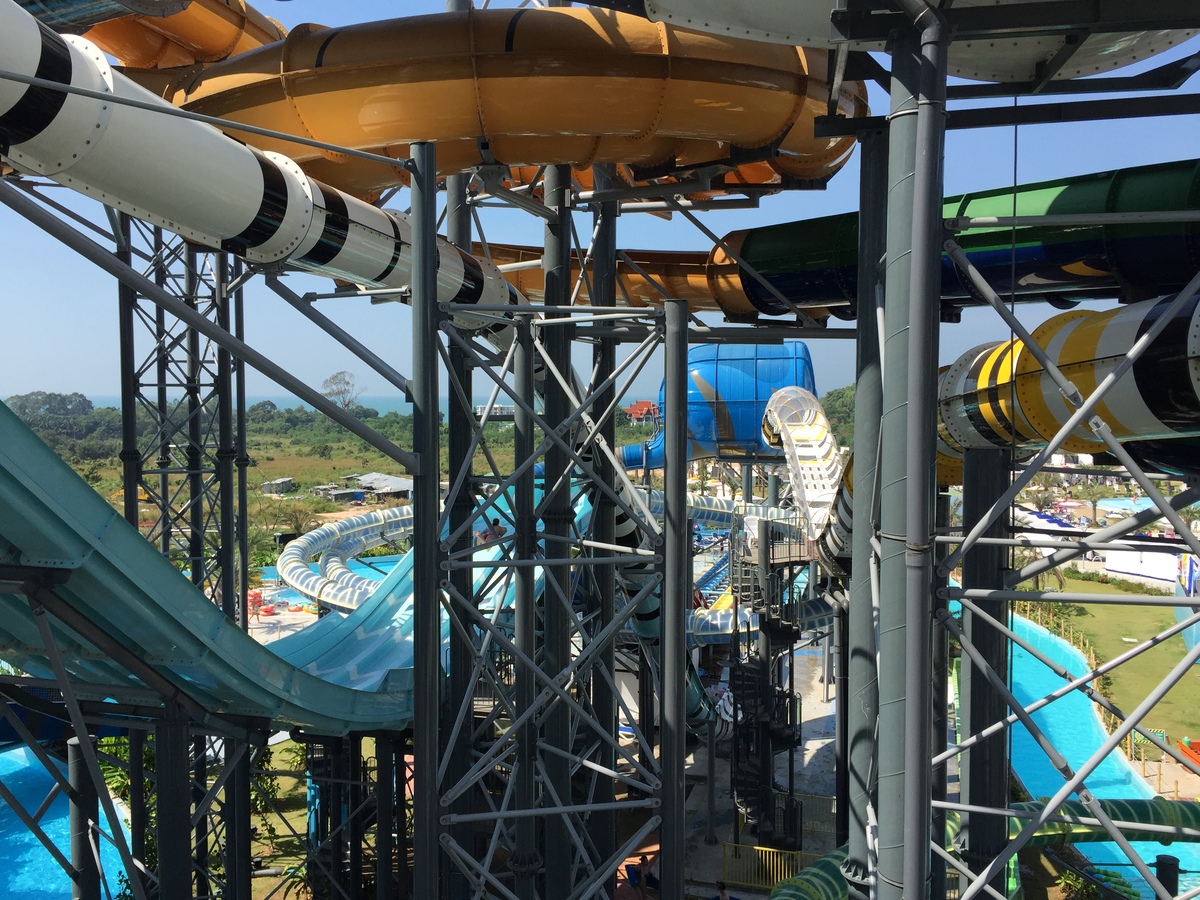 Photo Thaïlande Pattaya Parc aquatique Cartoon Network Amazone 2014-12 7