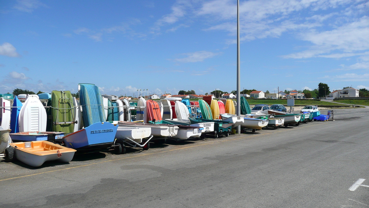 Photo France La Plaine sur mer Port de la gravette 2007-07 12