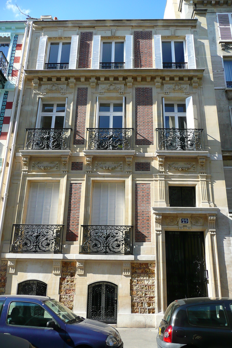 Photo France Paris 17eme Arrondissement Rue Fortuny 2007-09 11