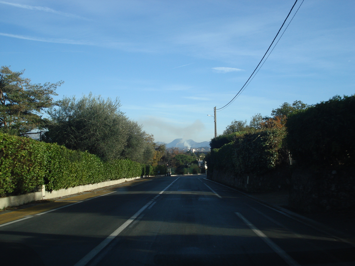 Photo France Côte d'Azur Route de Vence à Saint Jeannet 2006-12 50