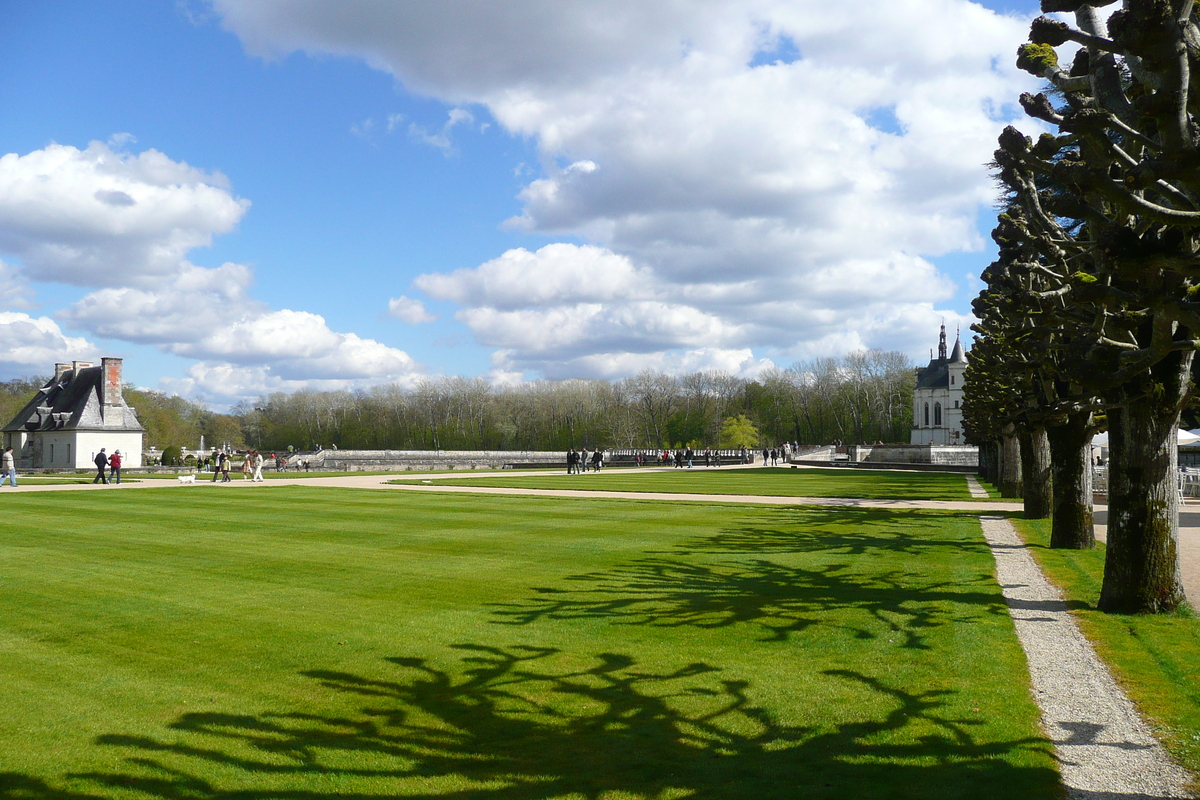 Photo France Château de Chenonceau Jardins de Chenonceau 2008-04 16