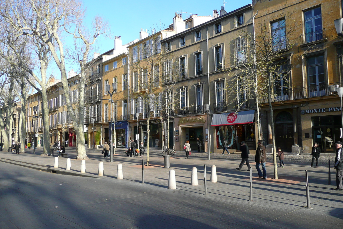 Photo France Aix en Provence Cours Mirabeau 2008-04 21