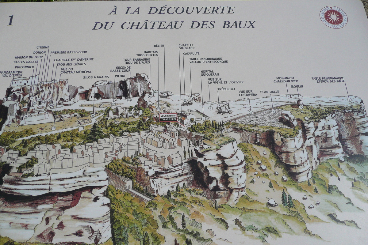 Photo France Baux de Provence Château des Baux de Provence 2008-04 52