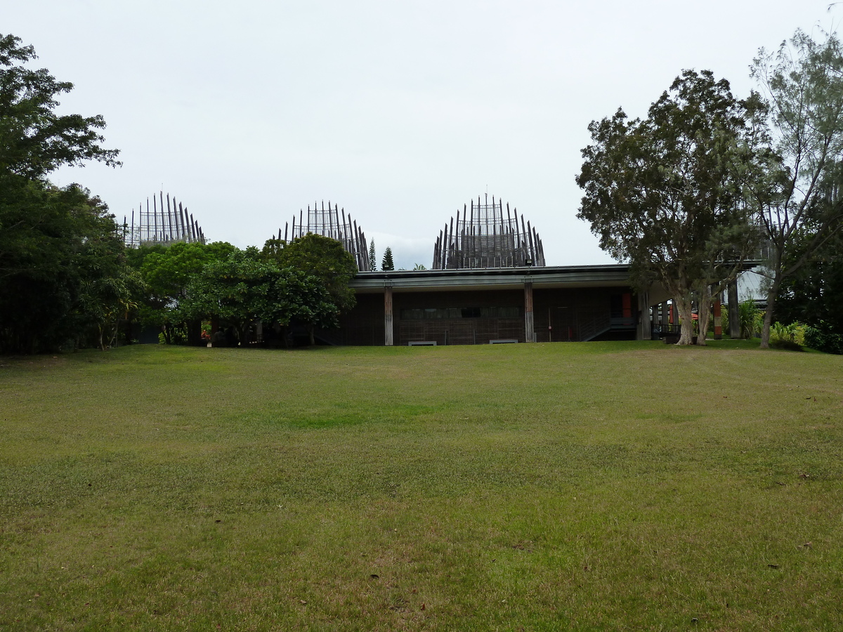 Photo Nouvelle-Calédonie Centre culturel Tjibaou 2010-05 30