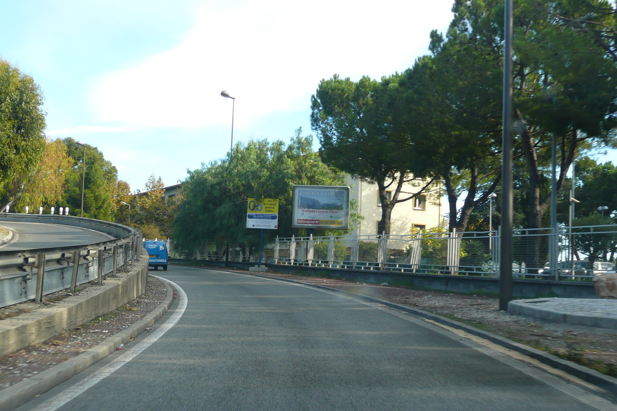 Photo France Côte d'Azur Route de Cagnes sur Mer à Nice 2007-10 36