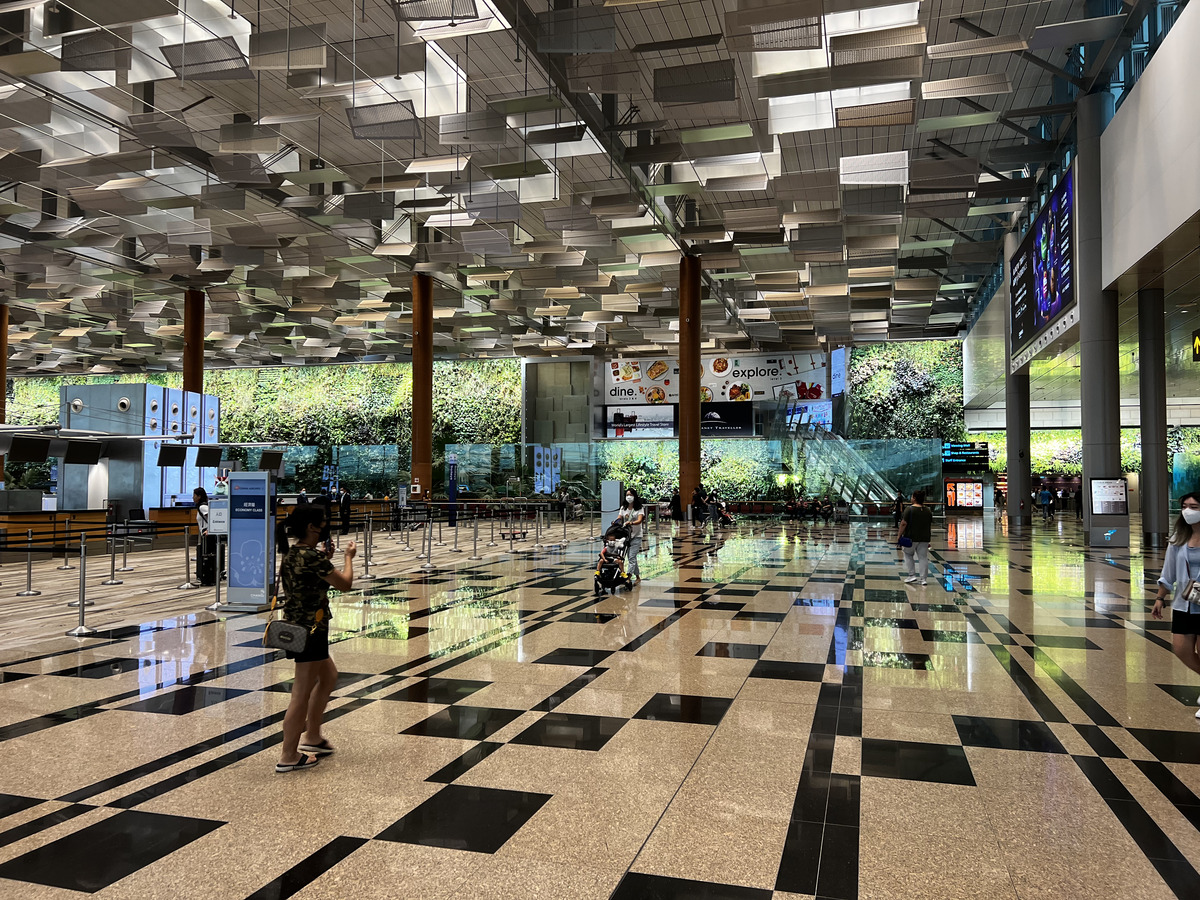 Photo Singapour Aéroport de Singapore Changi 2023-01 33