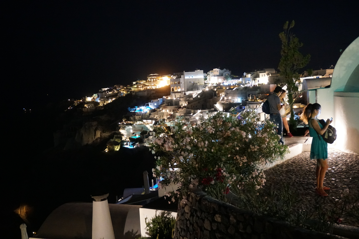 Photo Grèce Santorin Oia Oia de nuit 2016-07 9