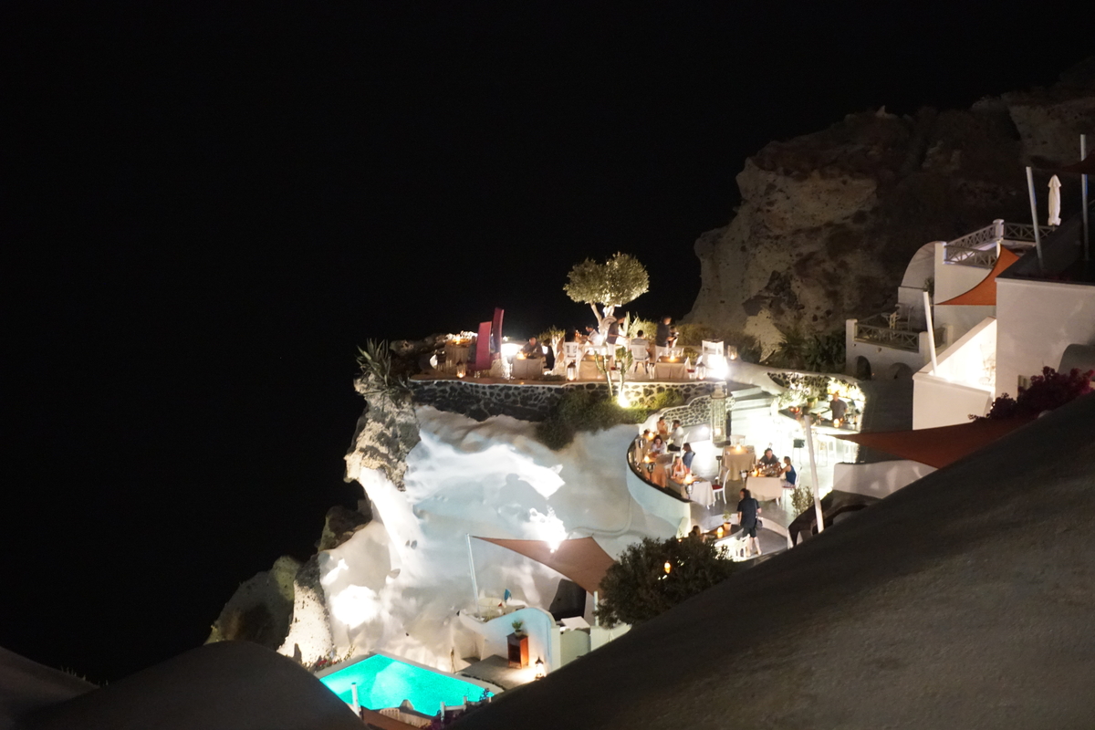 Photo Grèce Santorin Oia Oia de nuit 2016-07 14