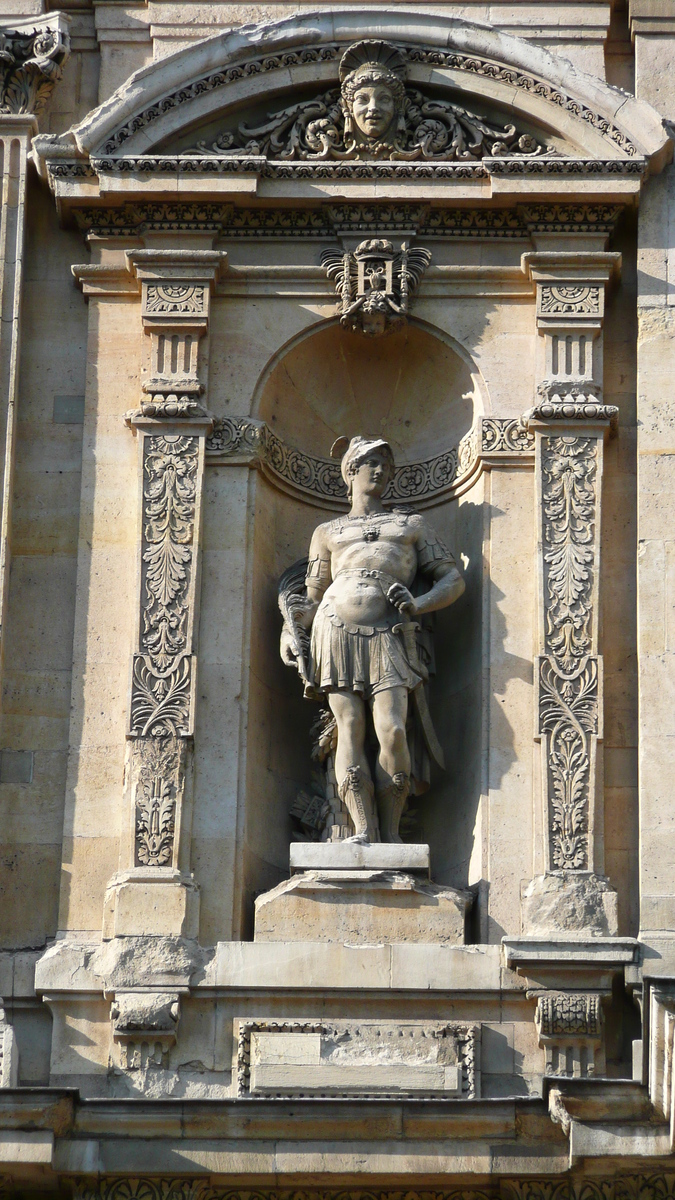 Photo France Paris Le Louvre Facade sur Seine du Louvre 2007-07 57
