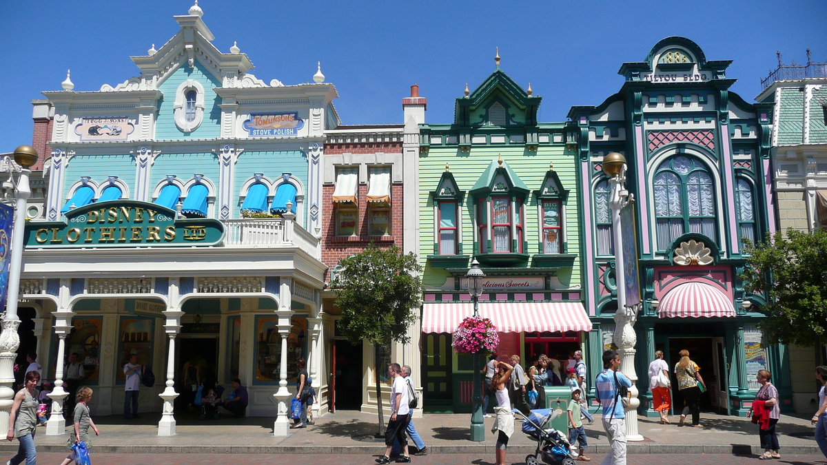 Photo France Disneyland Paris Main Street 2007-07 16