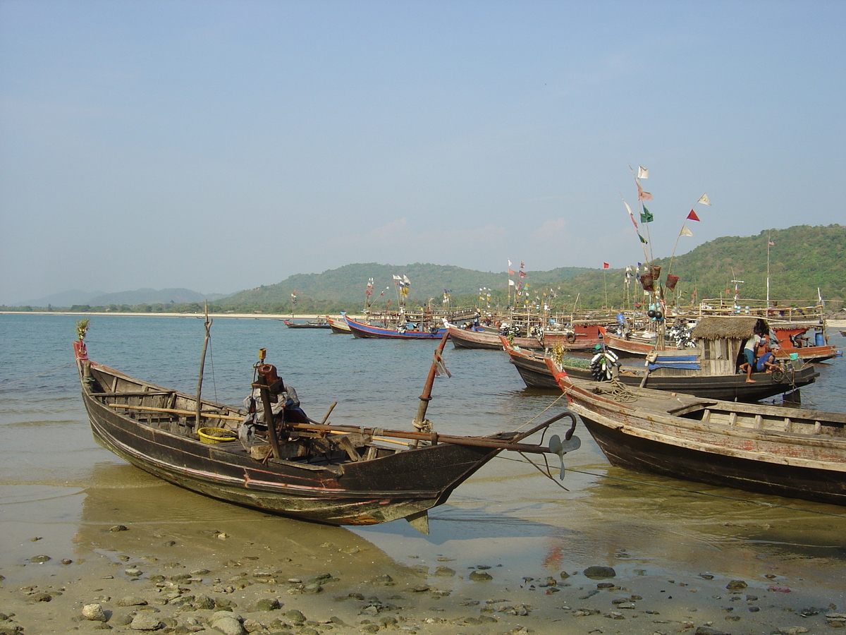 Photo Birmanie (Myanmar) Plage de Maungmagan 2005-01 19