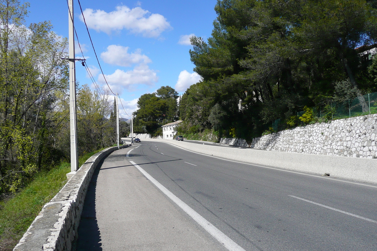 Photo France Côte d'Azur route de Vence à Cagnes 2008-03 45