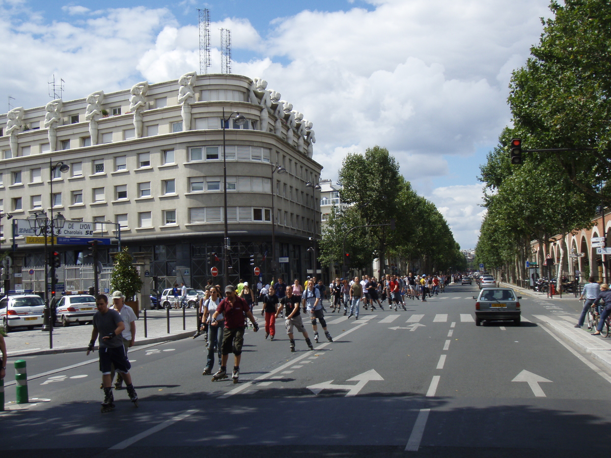 Photo France Paris Randonnée Roller et Coquillages 2007-07 26