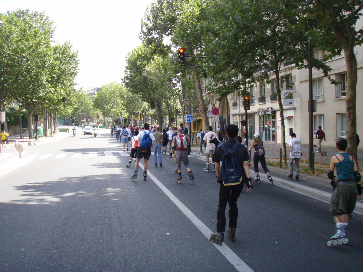 Photo France Paris Randonnée Roller et Coquillages 2007-07 28