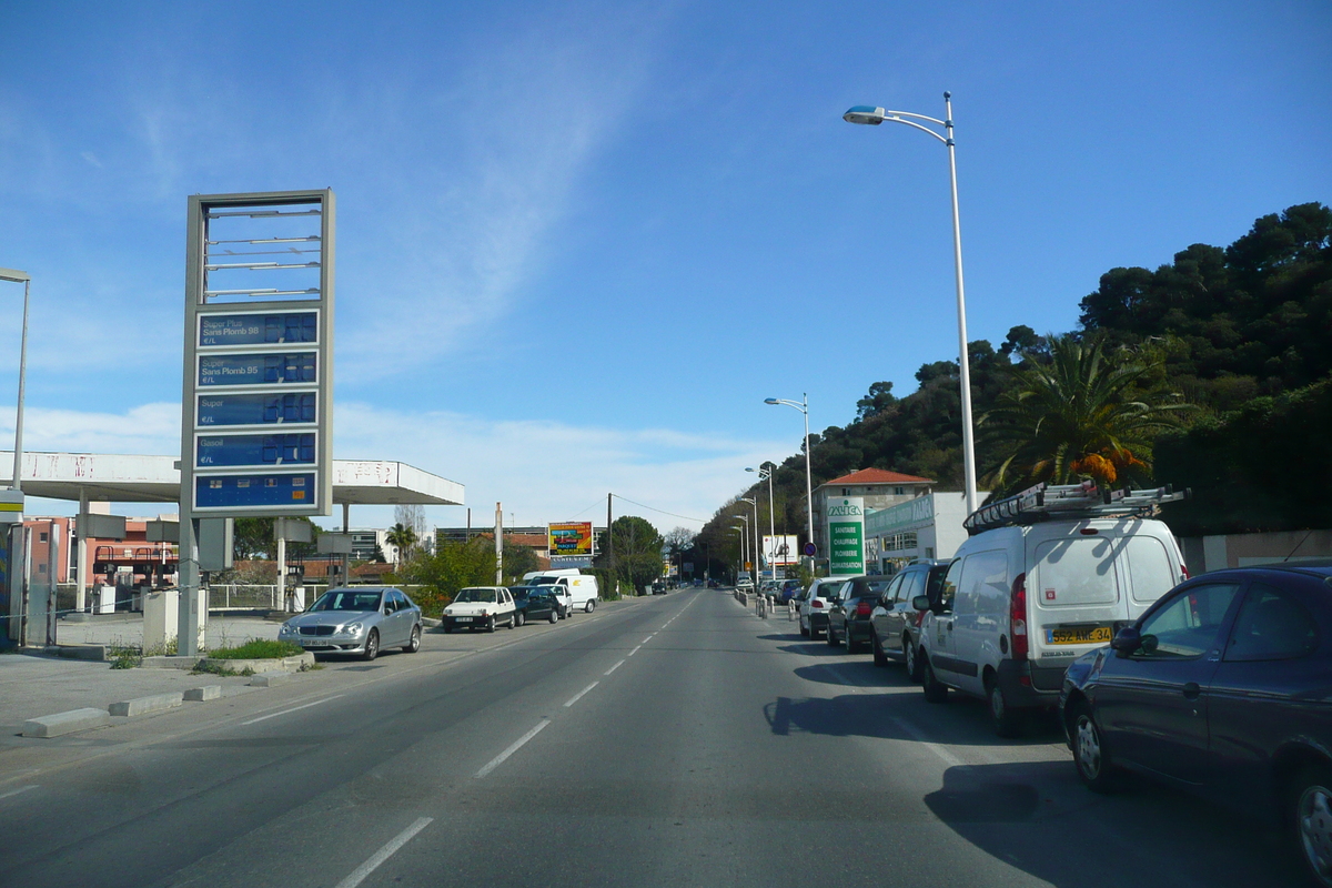 Photo France Côte d'Azur route de Vence à Cagnes 2008-03 11