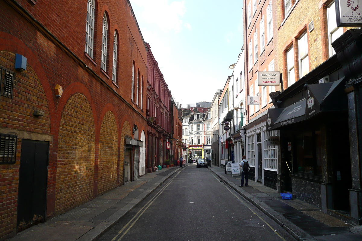 Photo Royaume-Uni Londres Rue Hanway 2007-09 11