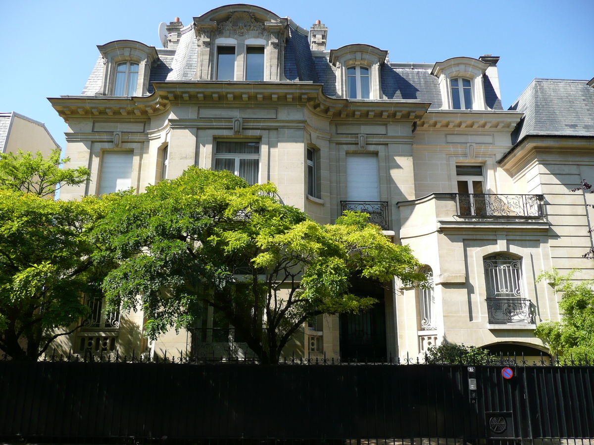 Photo France Paris 16eme Arrondissement Rue D'Andigné 2007-08 6