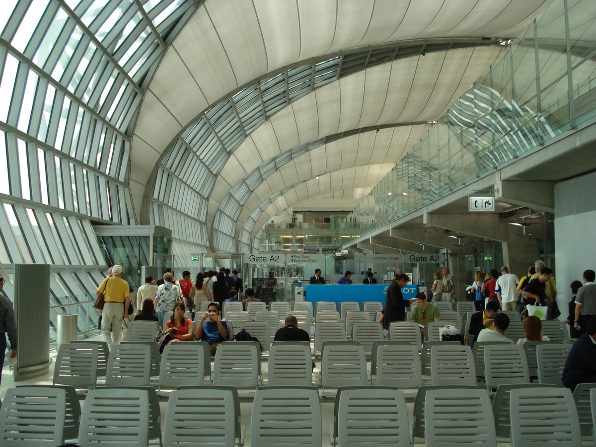 Photo Thaïlande Bangkok Aéroport Suvarnabhumi 2007-02 27