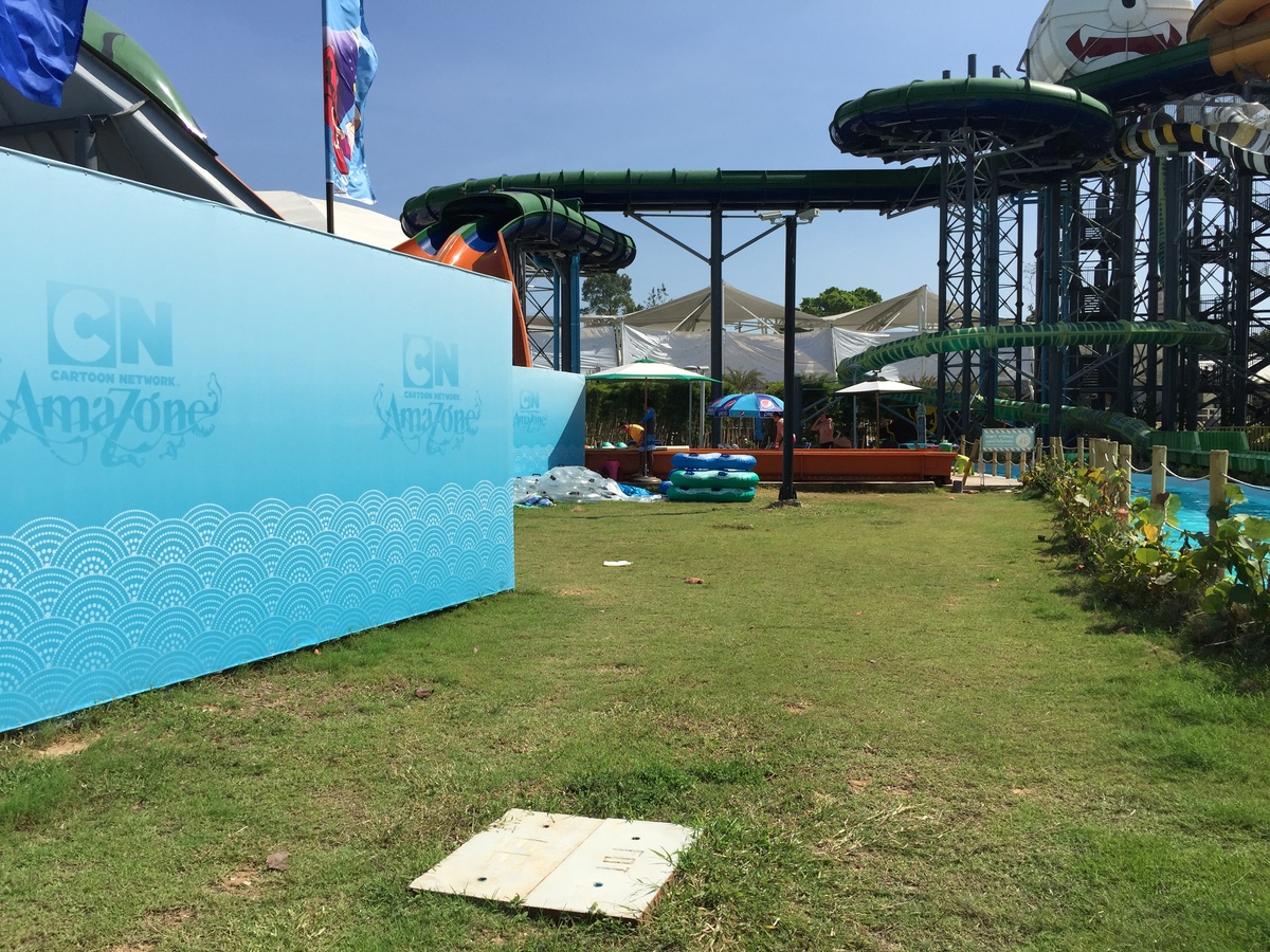 Photo Thaïlande Pattaya Parc aquatique Cartoon Network Amazone 2014-12 126