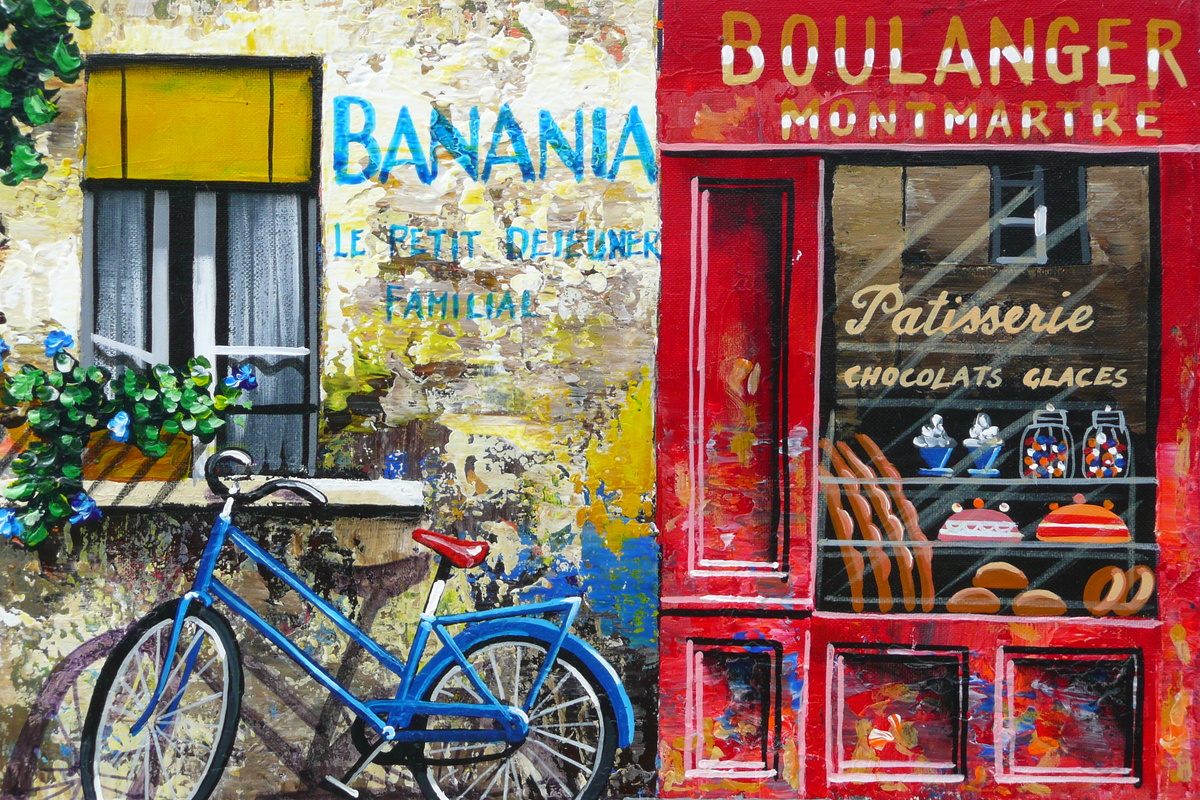 Photo France Paris Place du Tertre 2007-06 29