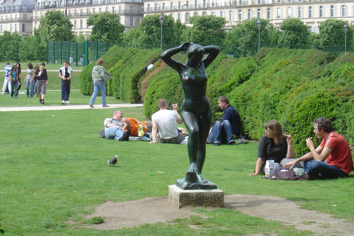 Photo France Paris Jardin du Carrousel du Louvre 2007-05 58