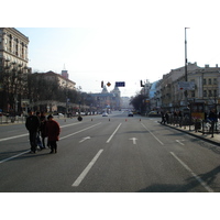 Photo Ukraine Kiev Rue Kreschatyk 2007-03 25