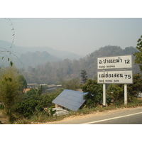 Photo Thaïlande Route de Pang Mapha à Pai 2007-02 28