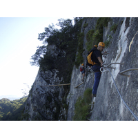 Photo France Vicdessos Via Ferrata Nord 2007-08 21