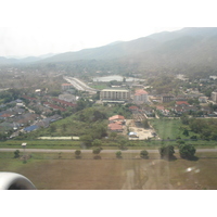 Photo Thaïlande Chiang Mai Vue du ciel 2006-04 0
