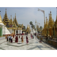 Photo Birmanie (Myanmar) Rangoun Pagode Shwedagon 2005-01 49
