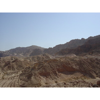 Photo Jordanie Route de At Tafila à Fifa 2004-10 5