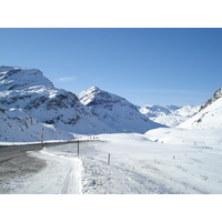 Photo Suisse Route de Chur à Saint Moritz 2007-01 24