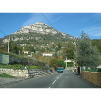 Photo France Côte d'Azur Route de Vence à Saint Jeannet 2006-12 9