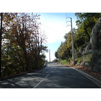 Photo France Côte d'Azur Route de Vence à Saint Jeannet 2006-12 16