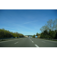 Photo France Côte d'Azur route A8 de Le Luc à Aix 2008-04 28