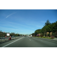 Photo France Côte d'Azur route A8 de Le Luc à Aix 2008-04 23