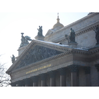 Photo Russie Saint-Pétersbourg Cathédrale Saint Isaac 2006-03 24