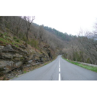 Photo France Les Cévennes route de Cocures à Florac 2008-04 28
