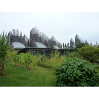 Photo Nouvelle-Calédonie Centre culturel Tjibaou 2010-05 33
